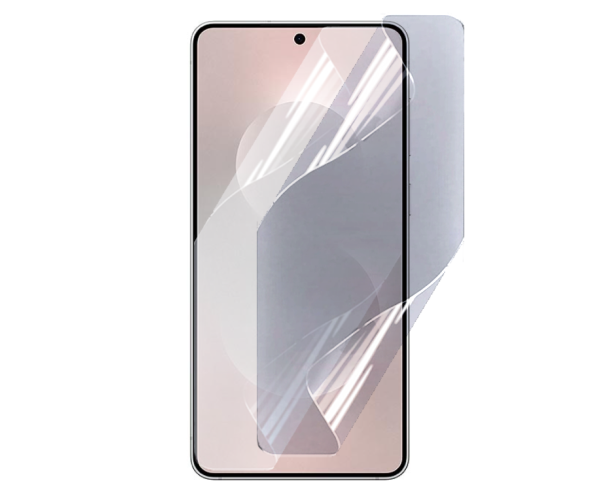 Противоударная гидрогелевая пленка Hydrogel Film для Samsung Galaxy S25 Edge Transparent