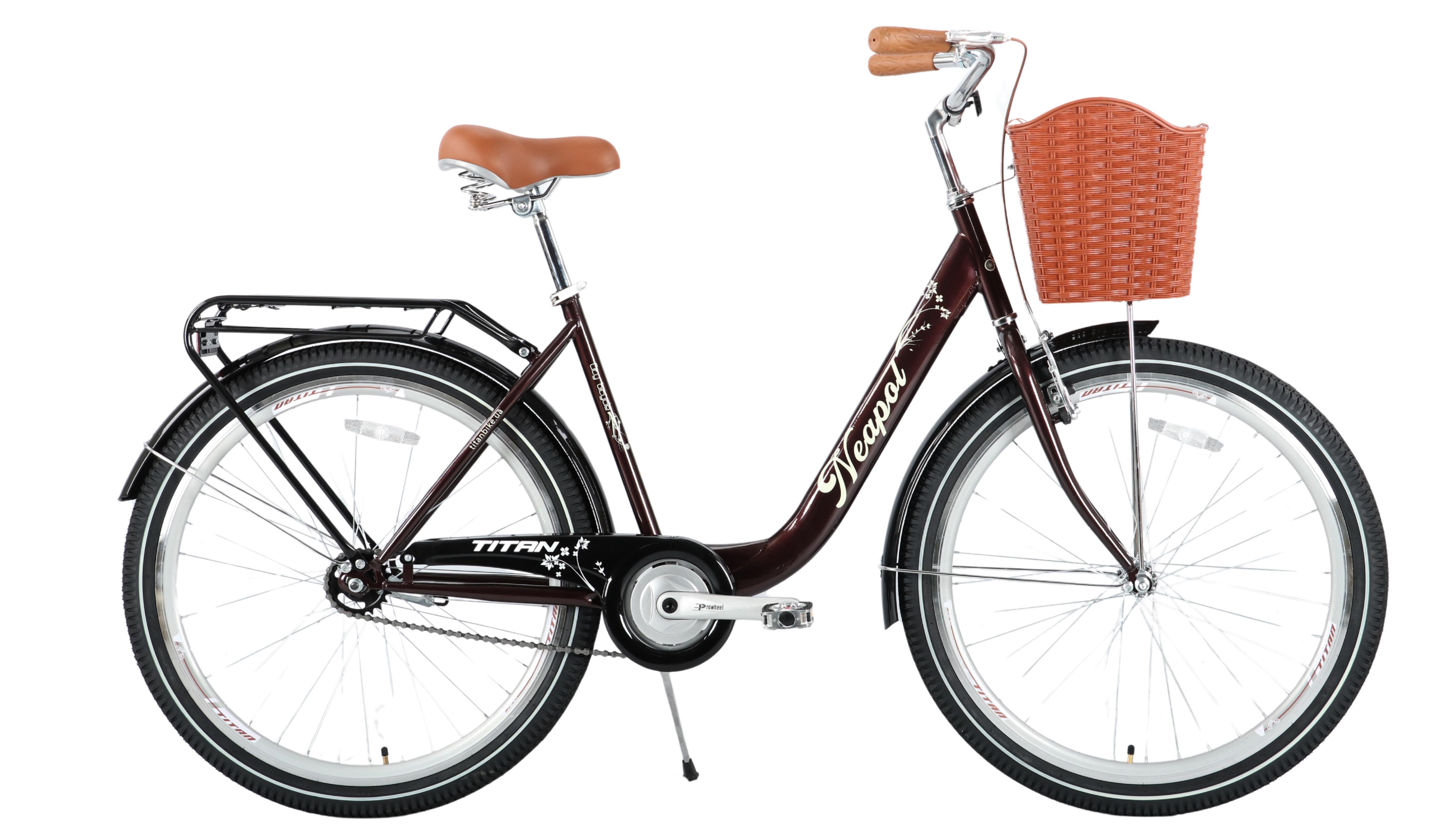 Велосипед Titan Neapol 26" 18" Коричневый