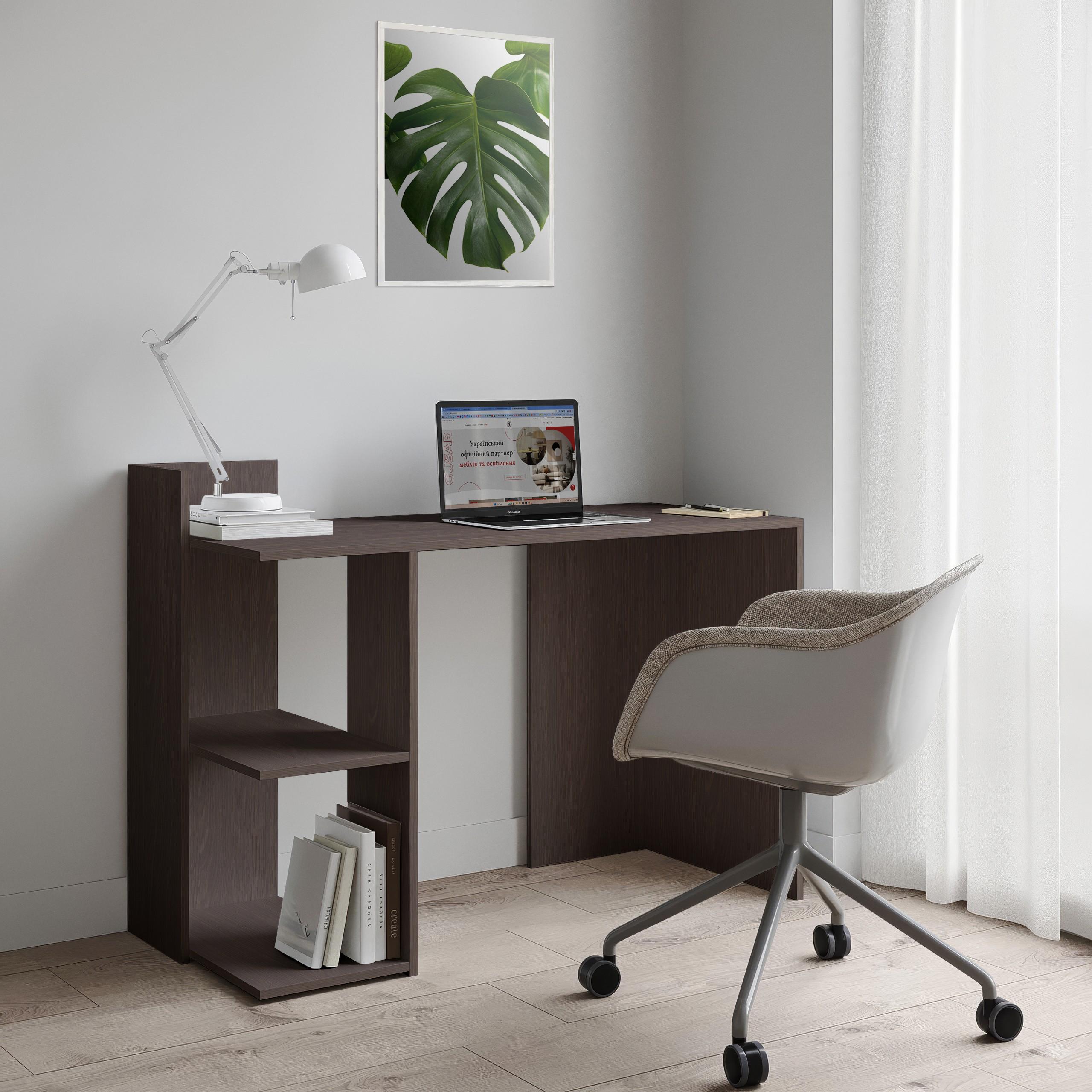 Стіл письмовий з полицями S-12 1200х520х870 мм Венге Магія