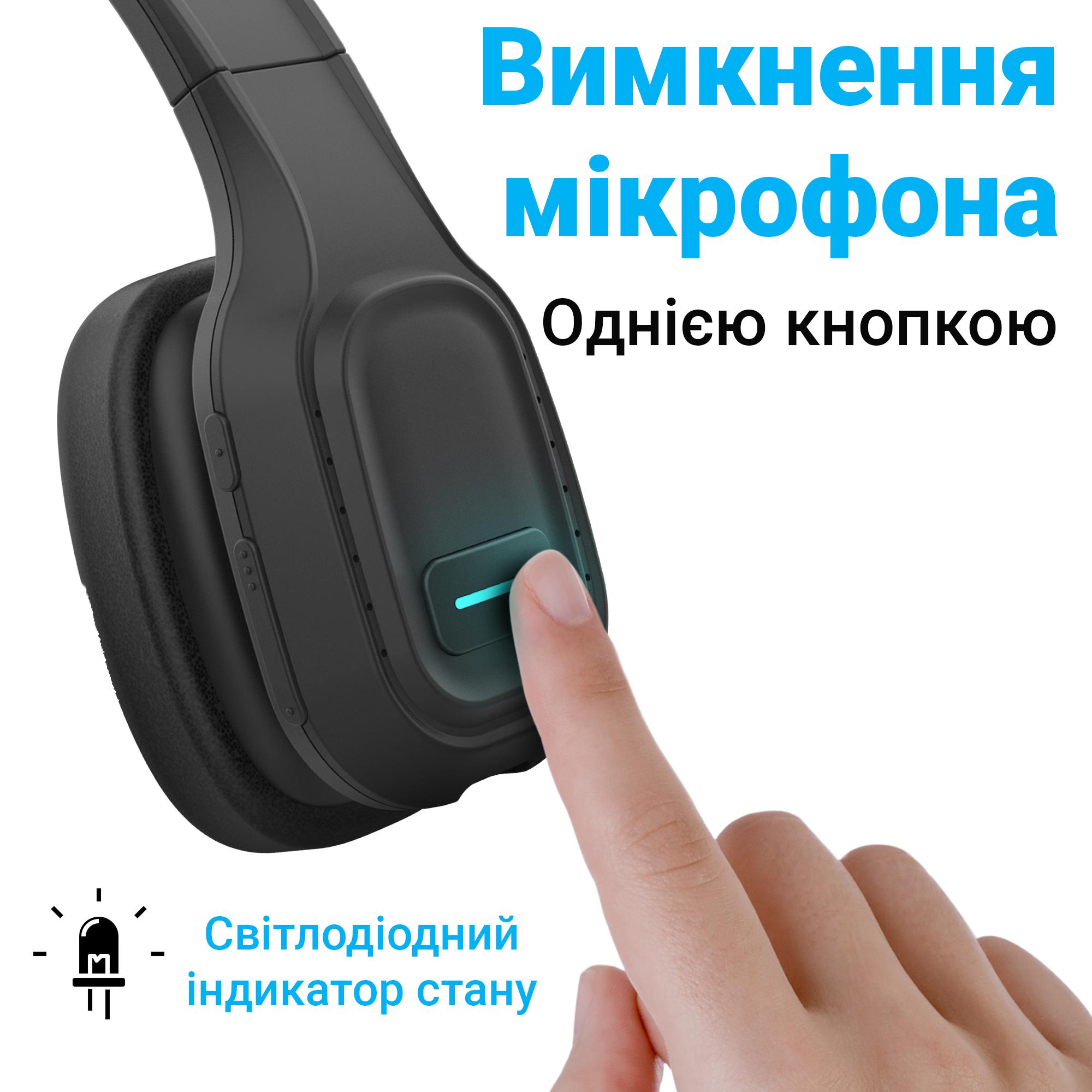 Гарнітура Bluetooth Digital Lion M100C для кол-центру з мікрофоном та комбінованим підключенням - фото 10