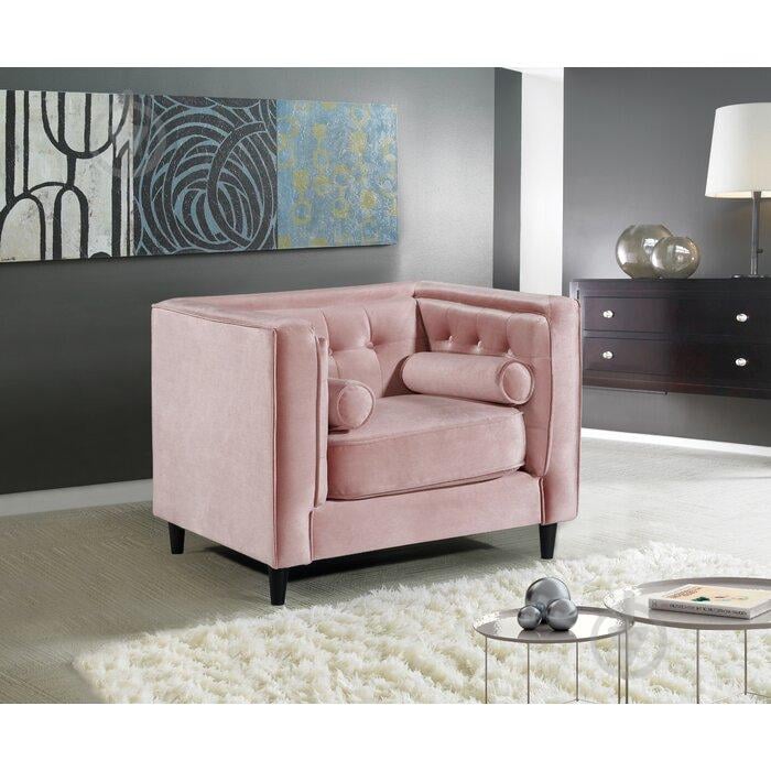 Мягкое кресло JecksonLoft Роберта Розовый 0228