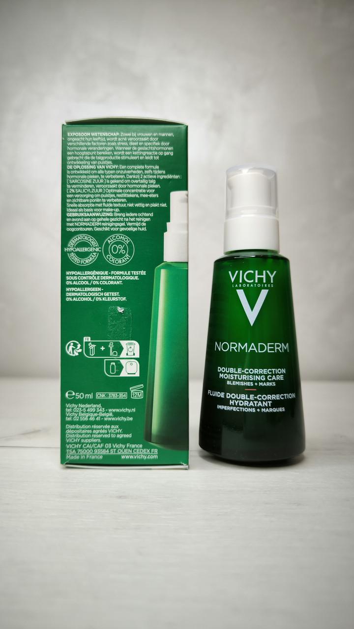 Флюїд подвійної дії для жирної схильної до недоліків шкіри Vichy Normaderm Phytosolution щоденний 50 мл (1767976867) - фото 2 Флюїд подвійної дії для жирної схильної до недоліків шкіри Vichy Normaderm Phytosolution щоденний 50 мл (1767976867) - фото 2