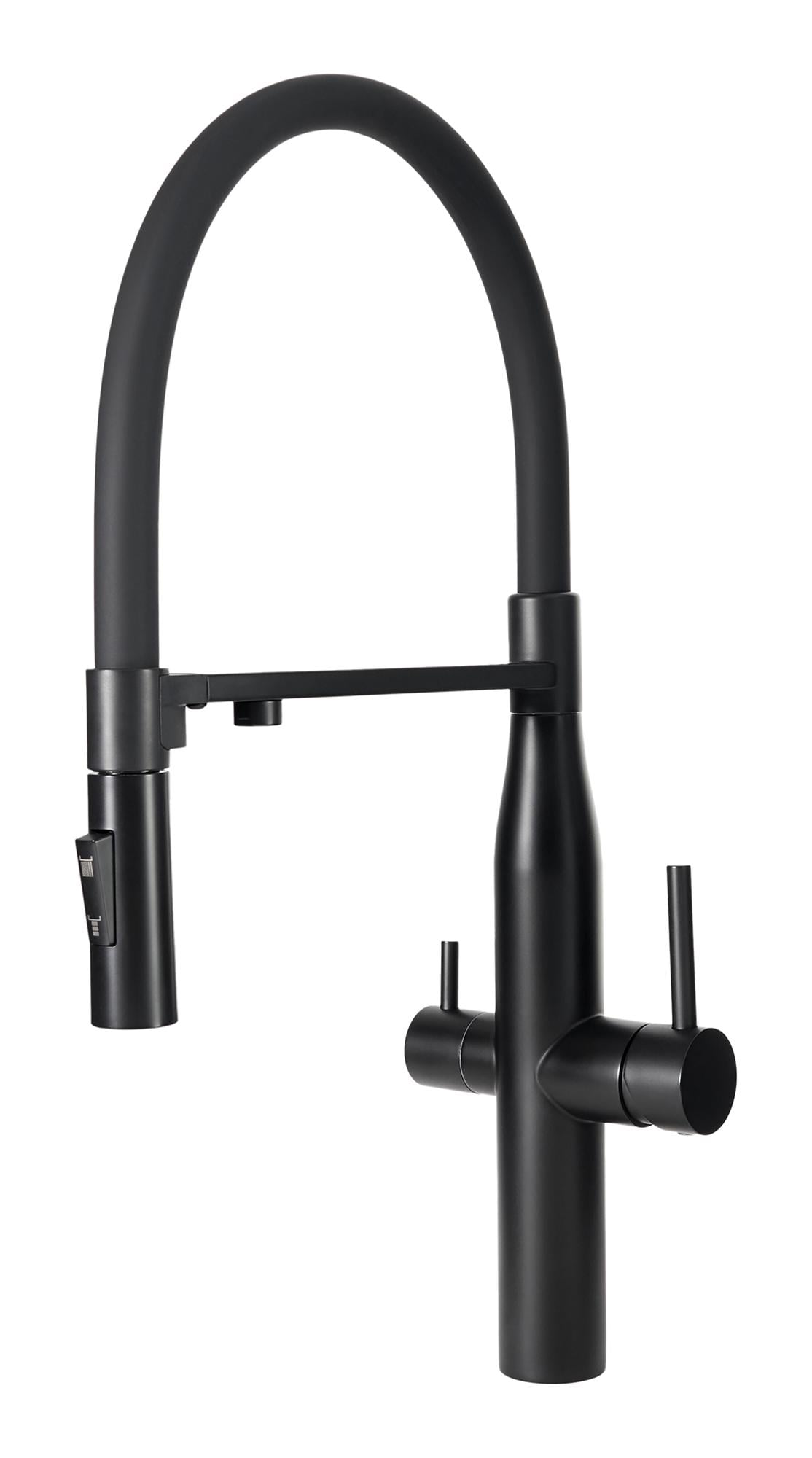 Смеситель для кухни Lixio Neo MIX Черный матовый (23735)