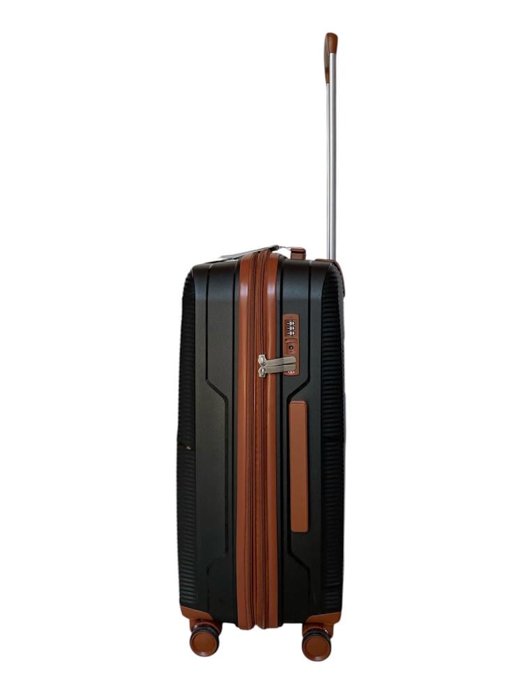 Валіза дорожня середня AIRTEX Worldline 293 поліпропілен M Чорний - фото 5