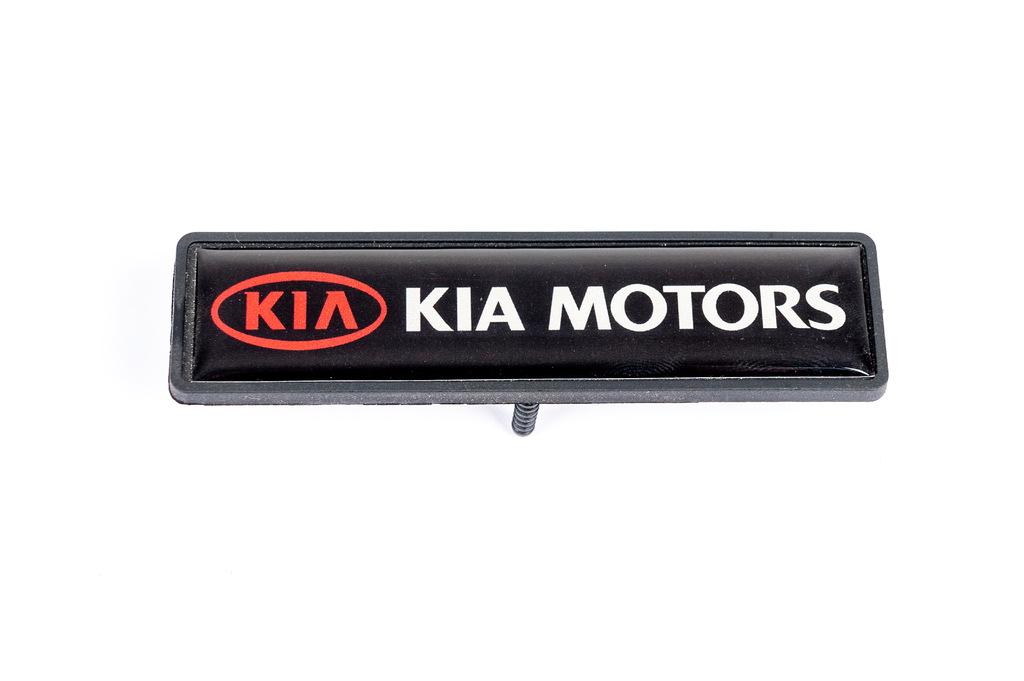Шильдик для ковриков Digital Designs для KIA abs-пластик Черный