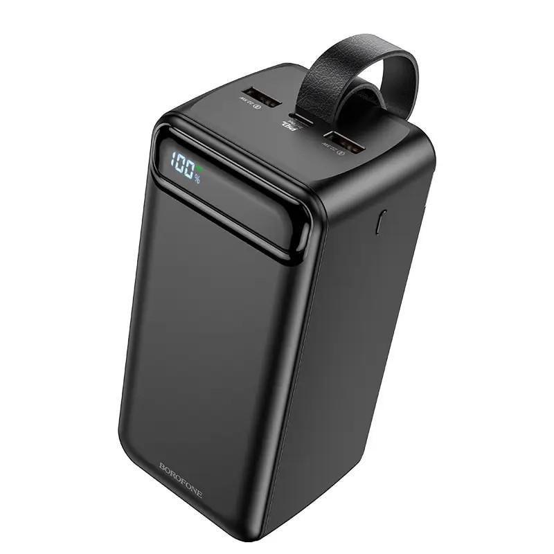 Повербанк Borofone DBT35B зі швидкою зарядкою 2хUSB Type-C з дисплеєм та ліхтариком 50000 mAh (1420) Повербанк Borofone DBT35B зі швидкою зарядкою 2хUSB Type-C з дисплеєм та ліхтариком 50000 mAh (1420)