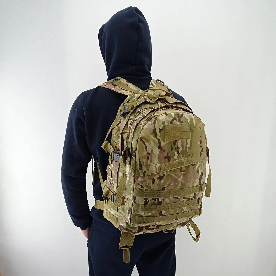 Рюкзак тактический Tactical Raid походный 40 л Multicam (601-multicam) - фото 8 Рюкзак тактический Tactical Raid походный 40 л Multicam (601-multicam) - фото 8