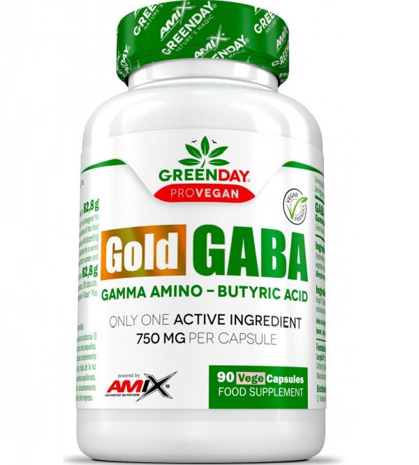 Амінокомплекс для спорту Amix Nutrition GreenDay ProVegan GABA 90 Veg Caps