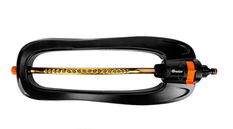 Ороситель осциллирующий Bradas ECO-2816 Black Line компактный с алюминиевой дугой (46944)