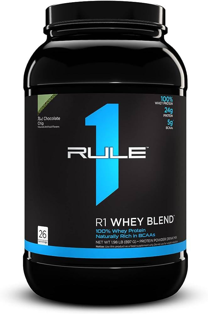 Протеин Rule One Whey Blend Mint Chocolate Chip 908 г