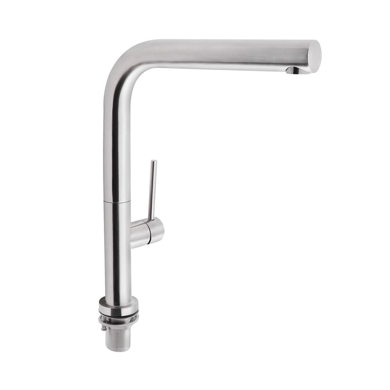 Смеситель для кухни Qtap Zdenek QTZDN9032103FC Brushed Nickel PVD (2553560497)