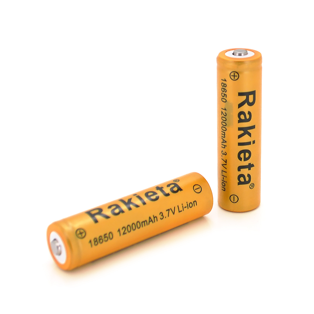 Аккумулятор Li-Ion Powermaster RAKIETA 18650 12000 мАч (YUT_V6306)