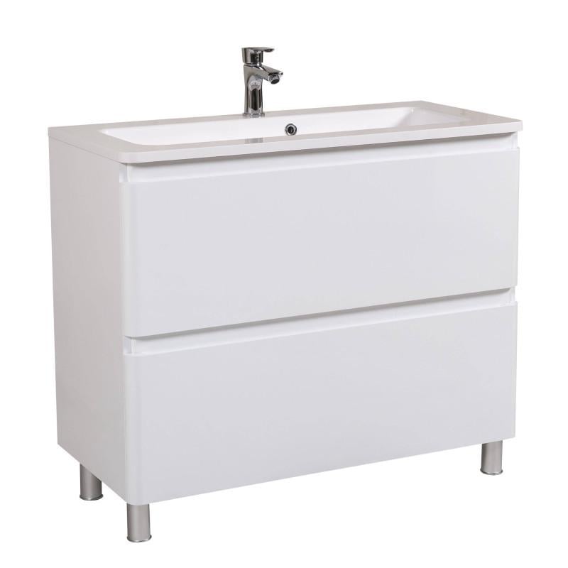 Тумба Акцент напольная с умывальником Альфа 100 см (2351968336) Тумба Акцент напольная с умывальником Альфа 100 см (2351968336)