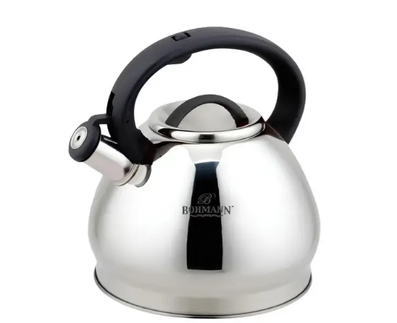 Чайник зі свистком Bohmann з нержавіючої сталі 3 л (BH-7627-30)
