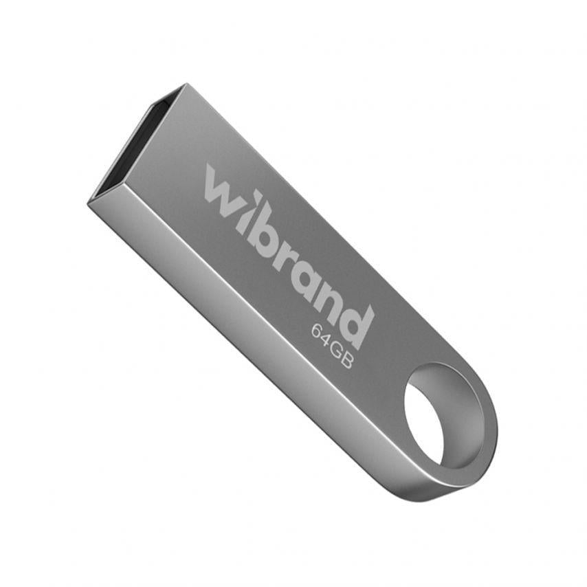 Флэш-память USB Wibrand Puma 64 GB/USB 2,0 Silver Флэш-память USB Wibrand Puma 64 GB/USB 2,0 Silver