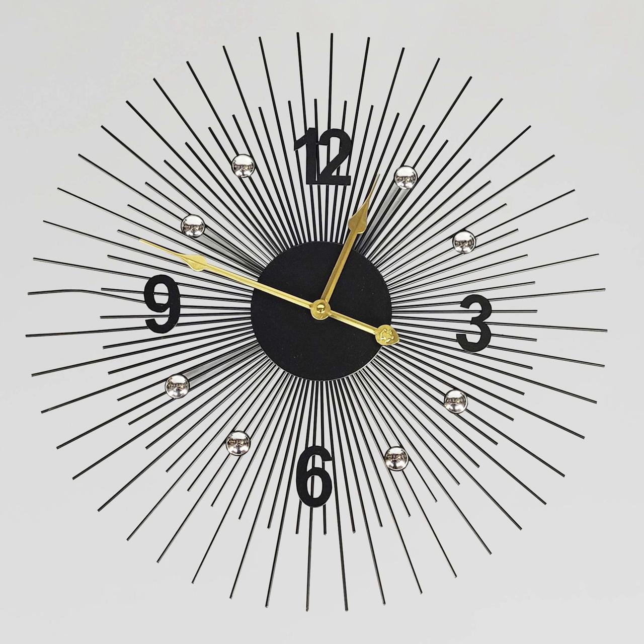 Часы настенные бесшумные OV-0064 49 см металлические (2861666959)