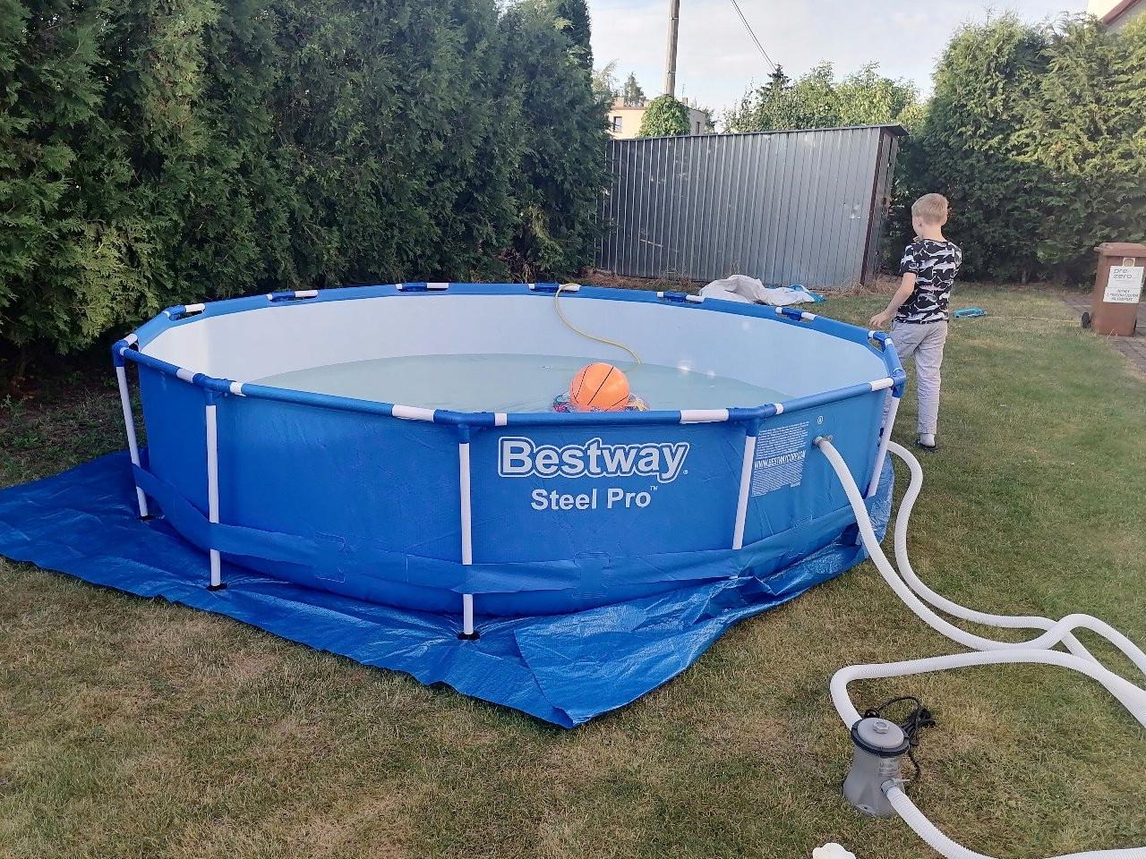 Бассейн каркасный Bestway с насосом и фильтром для воды 366х76 см (56681) - фото 7 Бассейн каркасный Bestway с насосом и фильтром для воды 366х76 см (56681) - фото 7