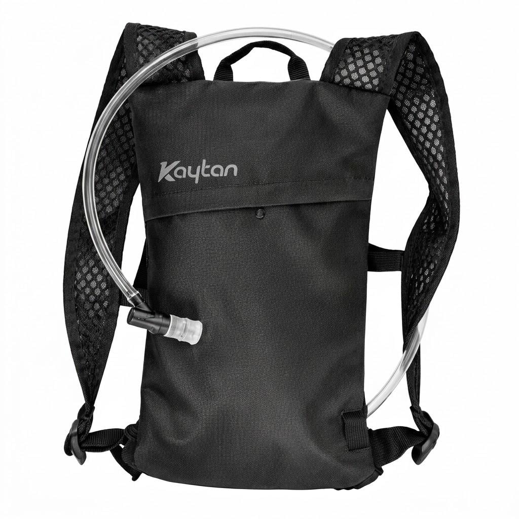 Велорюкзак Kaytan Drinking Backpack з гідратором 1 л Чорний (35679905)
