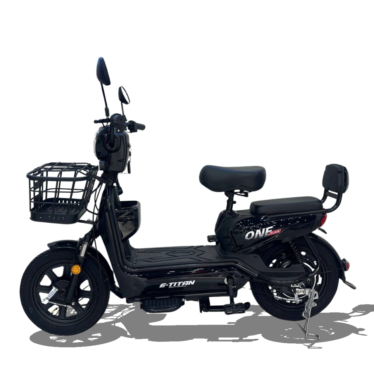 Электроскутер E-Titan 14" Plaid 450w 48v 20Ah Черный