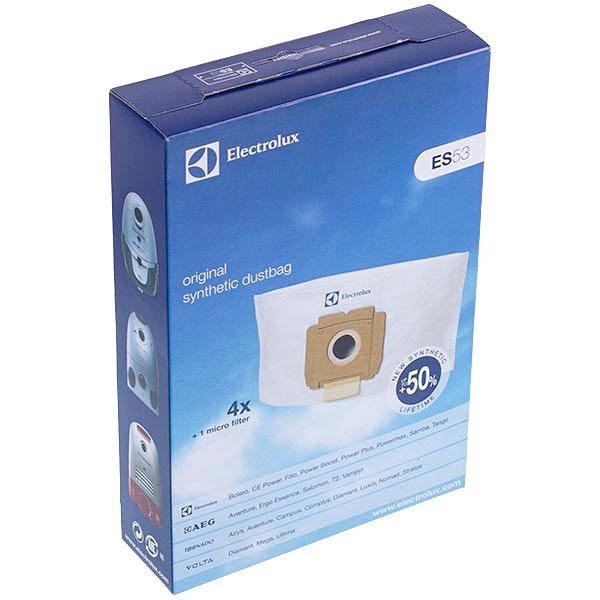 Комплект мешков ES53 и фильтр пылесоса Electrolux 900196842 4 шт. Комплект мешков ES53 и фильтр пылесоса Electrolux 900196842 4 шт.