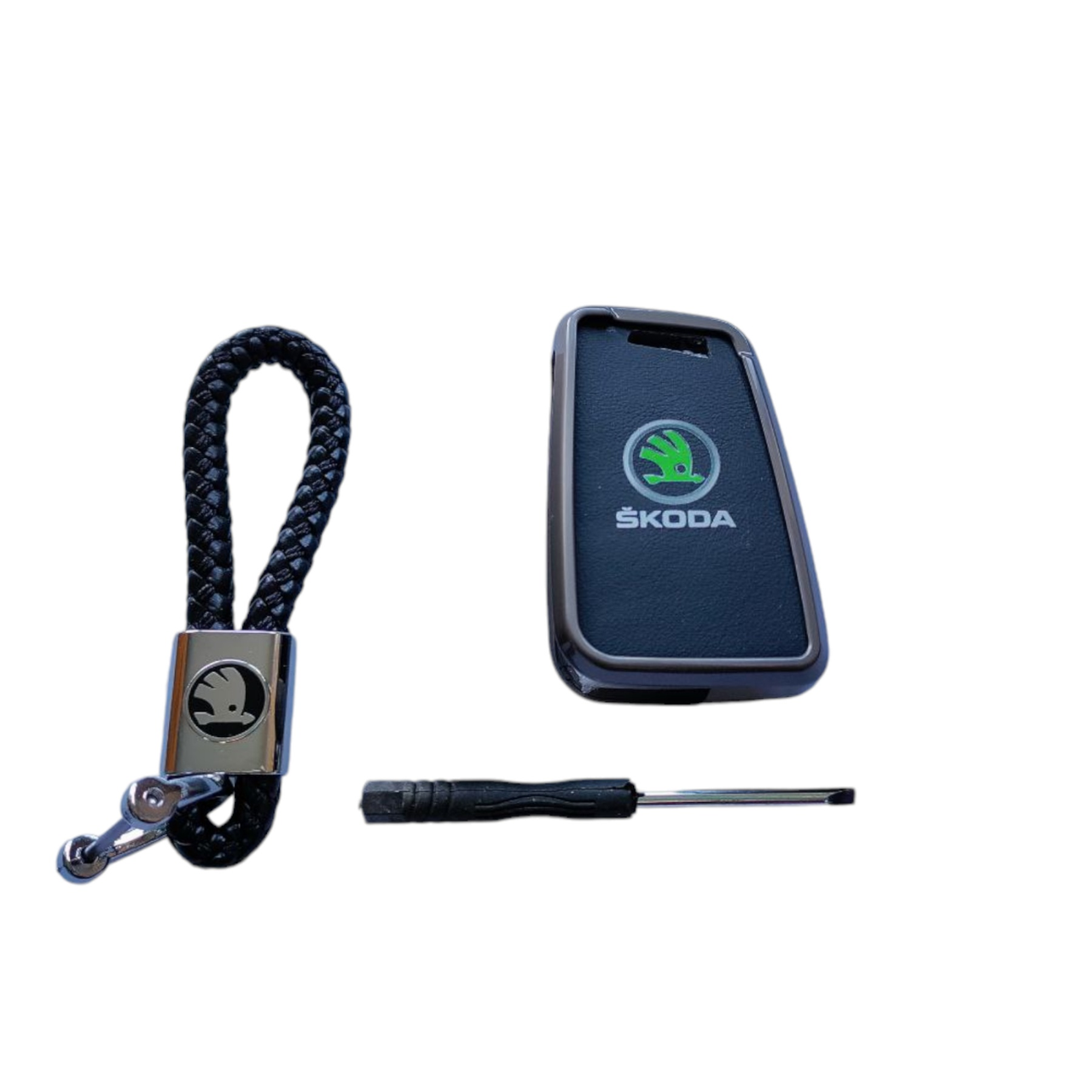 Чехол для ключа Skoda металлический (2358908208)