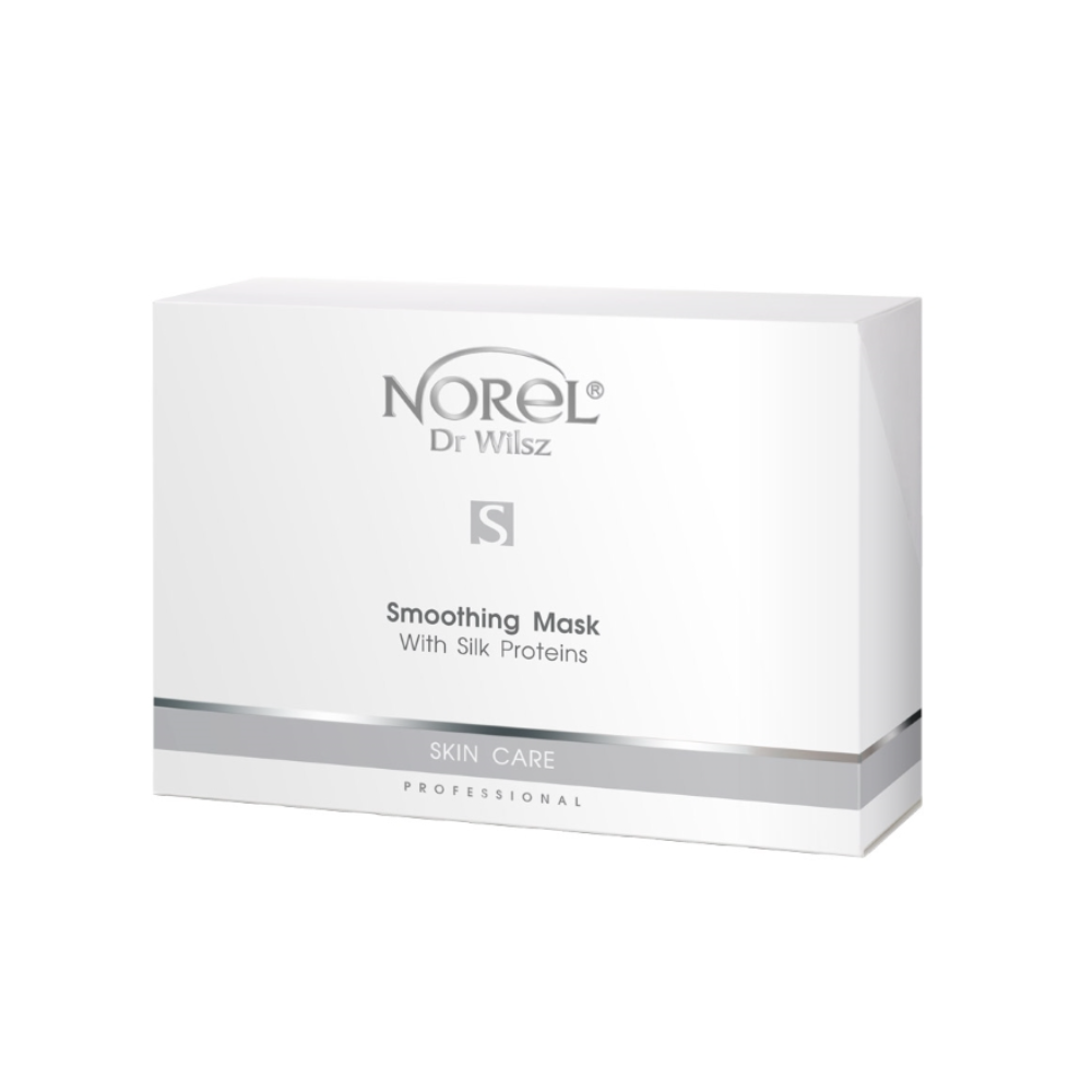 Маска тканинна з протеїнами шовку Norel Skin Care Smoothing Mask With Silk Proteins 14 шт. (0254)