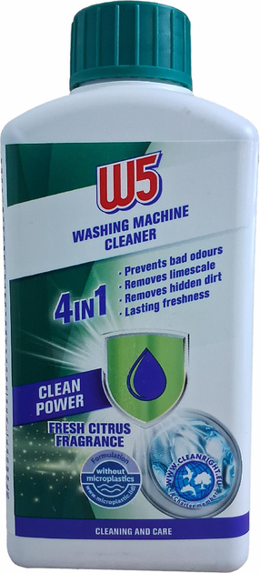 Средство для чистки стиральной машины с цитрусовым ароматом 4в1 250 мл