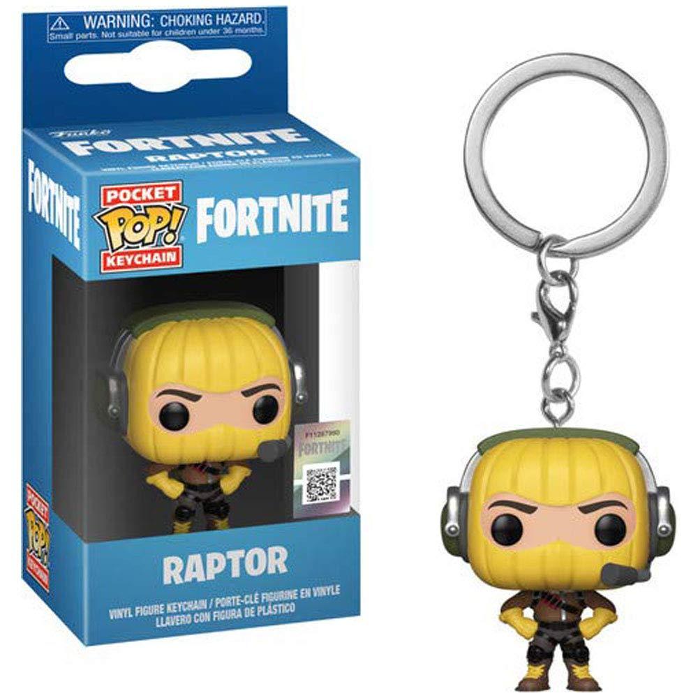 Фігурка-брелок Funko Pop Fortnite Raptor 4 см BL (Trinket FR2) - фото 2