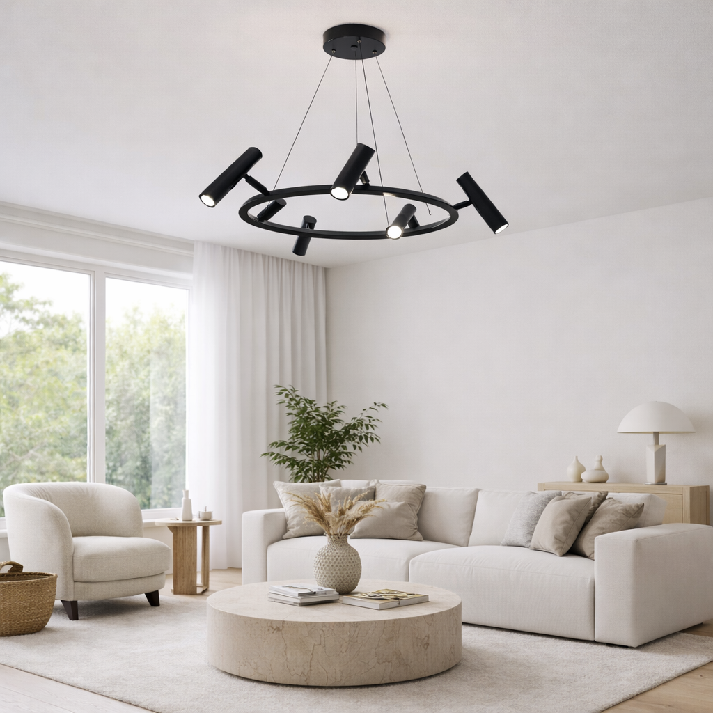 Люстра Halo Beam LED нейтральный свет 185W (20127/6)