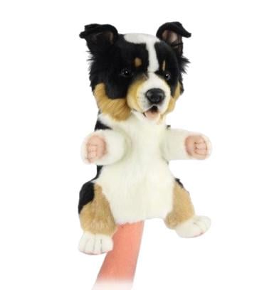 М'яка іграшка на руку Hansa серія Puppet Цуценя австралійського келпі 31х20 см