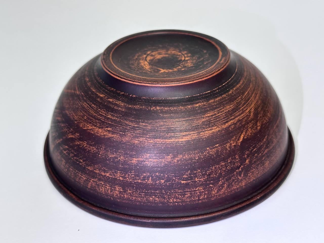 Пиала глиняная суповая 450 мл 6х14,5 см (2437769559) - фото 7