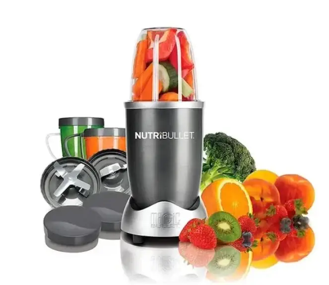 Блендер кухонний Magic Bullet Nutribullet 600 Вт портативний зі склянкою (01455) - фото 3