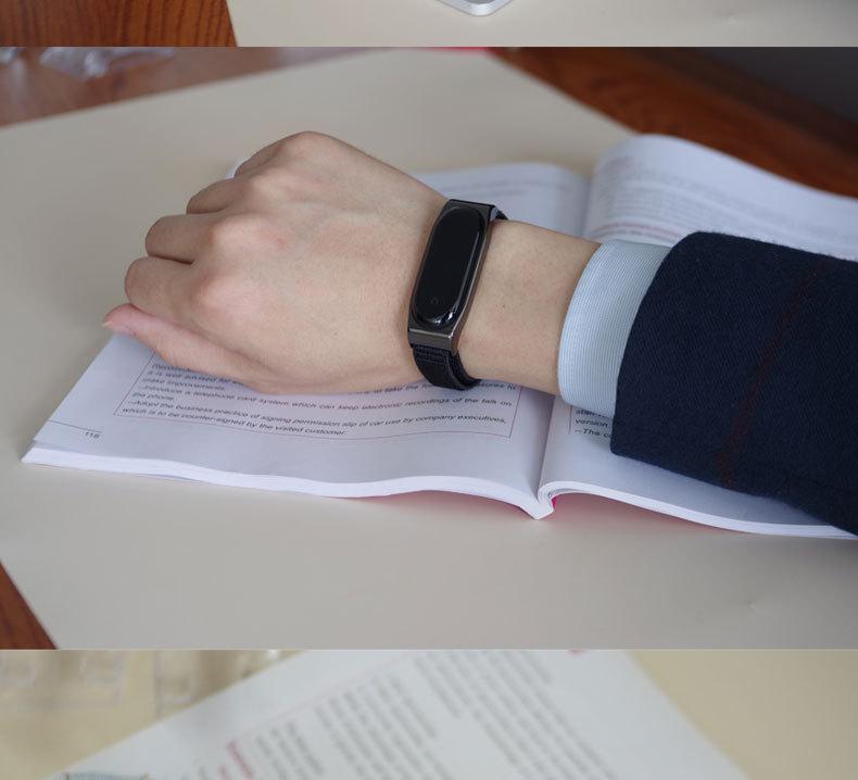 Ремешок для смарт-браслетов MiJobs Nylon Loop GT для Xiaomi Mi Band 4/3-Черный (1382P) - фото 6 Ремешок для смарт-браслетов MiJobs Nylon Loop GT для Xiaomi Mi Band 4/3-Черный (1382P) - фото 6