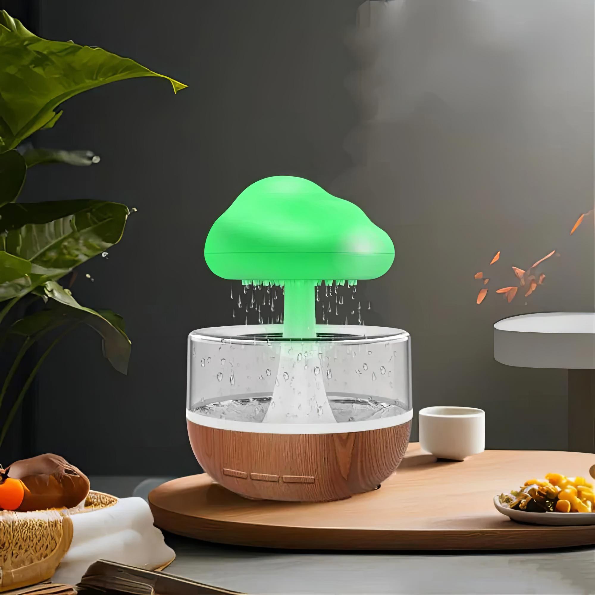 Увлажнитель воздуха-ночник Mushroom Cloud Rain Humidifier Грибок с эффектом дождя (1010598-Other) - фото 6