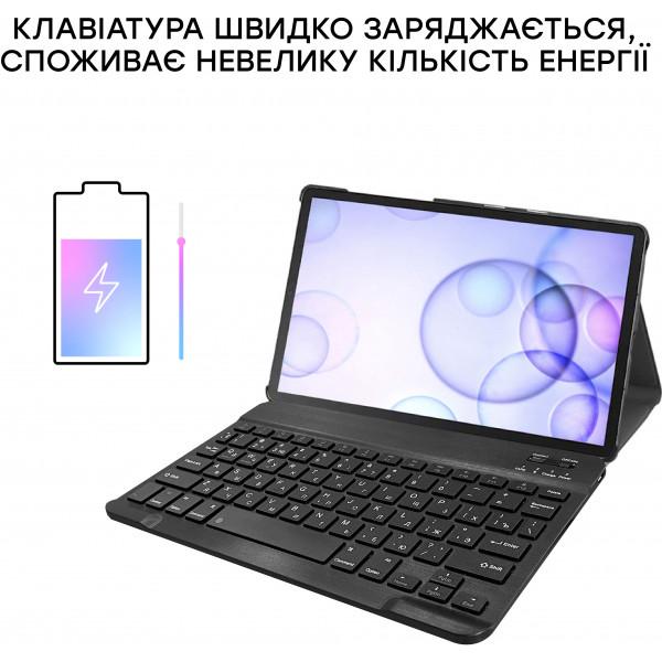 Airon Чохол Premium для Samsung Galaxy Tab S6 10.5" 2019 (SM-T865) з Bluetooth-клавіатурою Black (5970) - фото 7