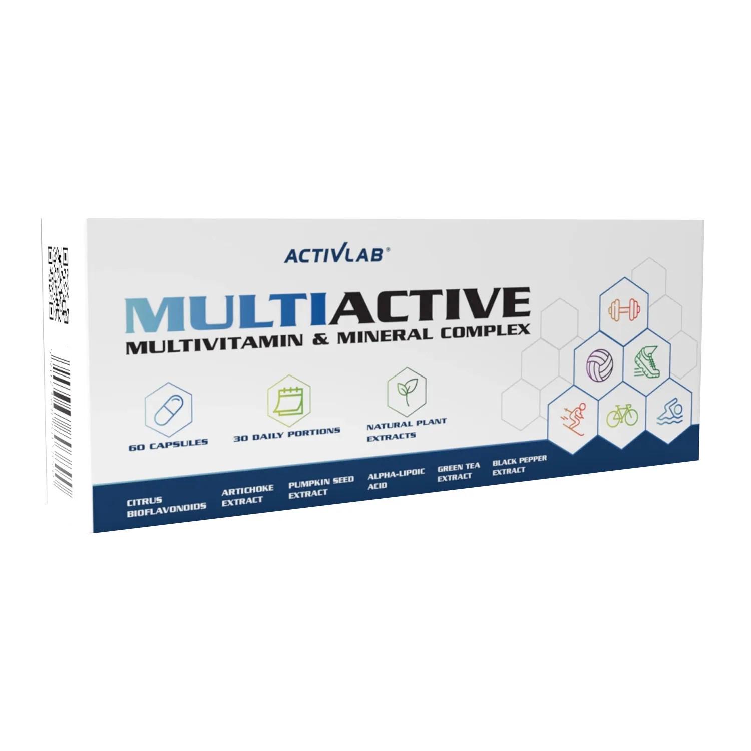 Витамины и минералы Activlab Multi Active 60 капс. - фото 1 Витамины и минералы Activlab Multi Active 60 капс. - фото 1
