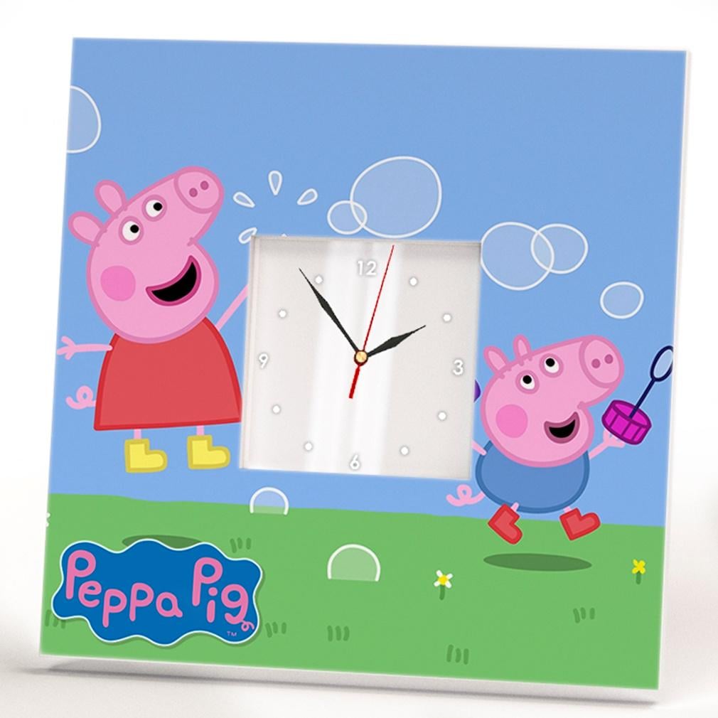 Часы "Свинка Пеппа" 260x260 мм (C03395) Часы "Свинка Пеппа" 260x260 мм (C03395)