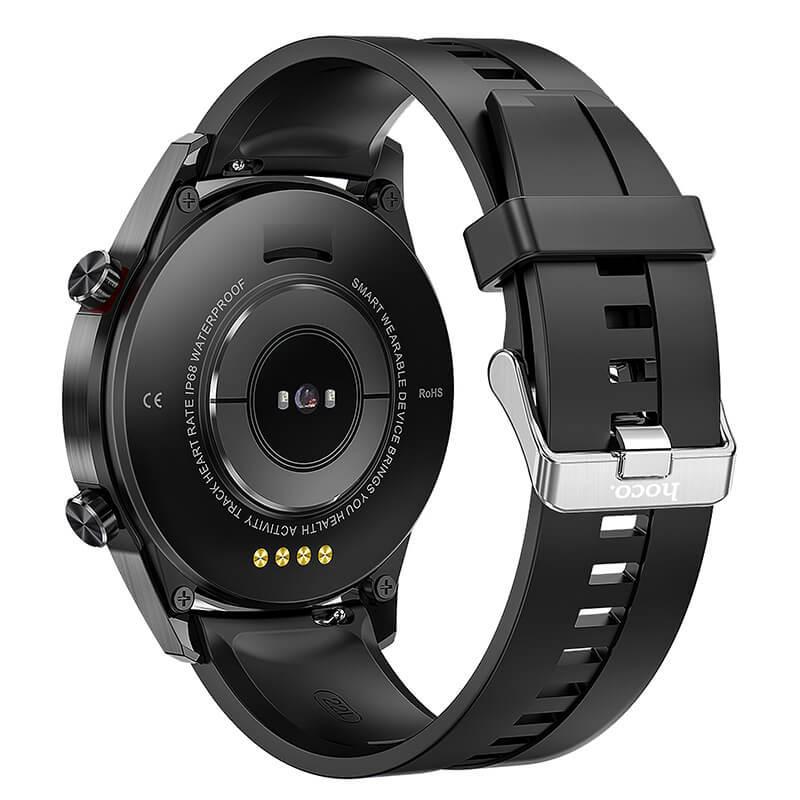 Смарт-часы Hoco Smart Watch Y2 IP68 290 мАч Black - фото 5