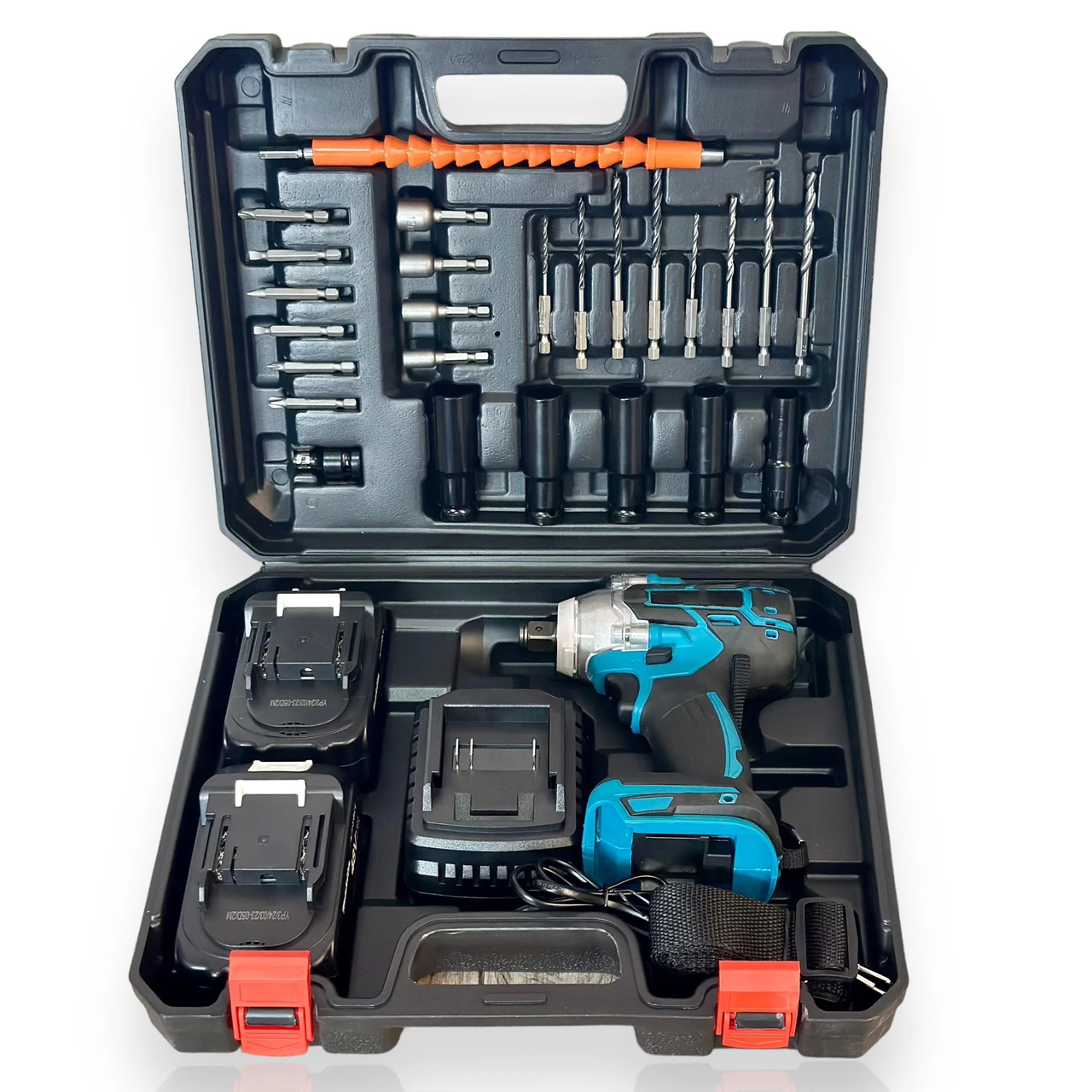 Аккумуляторный гайковерт 48 В с набором инструментов - фото 4