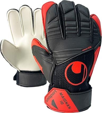 Воротарські рукавички Uhlsport MIKE MAIGNAN STARTER SOFT 1011312 01 2000 р. 5 Чорний/Червоний