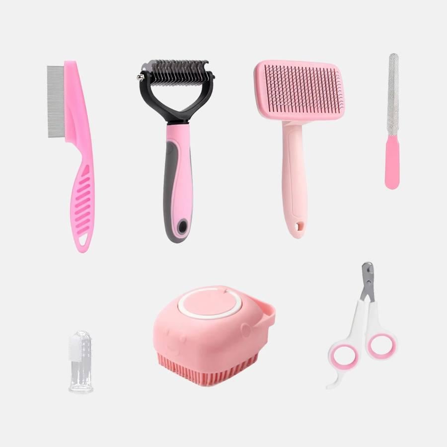 Набор Pet Grooming 8в1 для ухода за собаками и кошками - фото 3