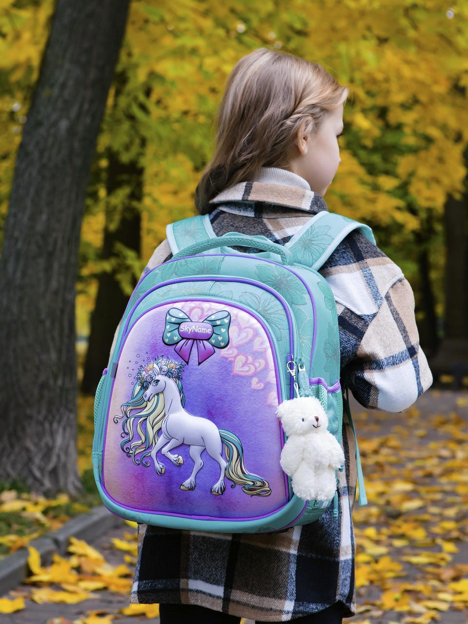 Ранец школьный для девочек SkyName 5022 для 1-4 класса (1619631077) - фото 3 Ранец школьный для девочек SkyName 5022 для 1-4 класса (1619631077) - фото 3