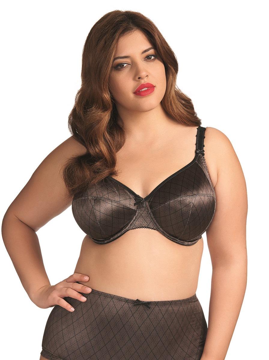 Бюстгальтер Elomi Eva 8510 36E Коричневий (886279265650)