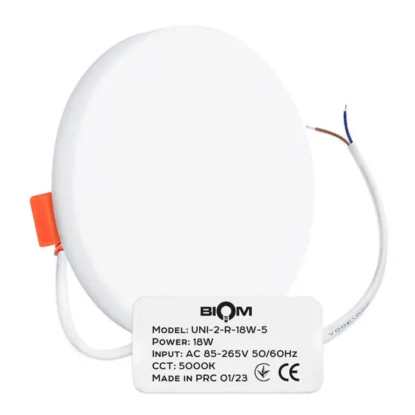 Светодиодный светильник Biom UNI-2-R18W-5 18 Вт 5000К (UNI-2-R18W-5)