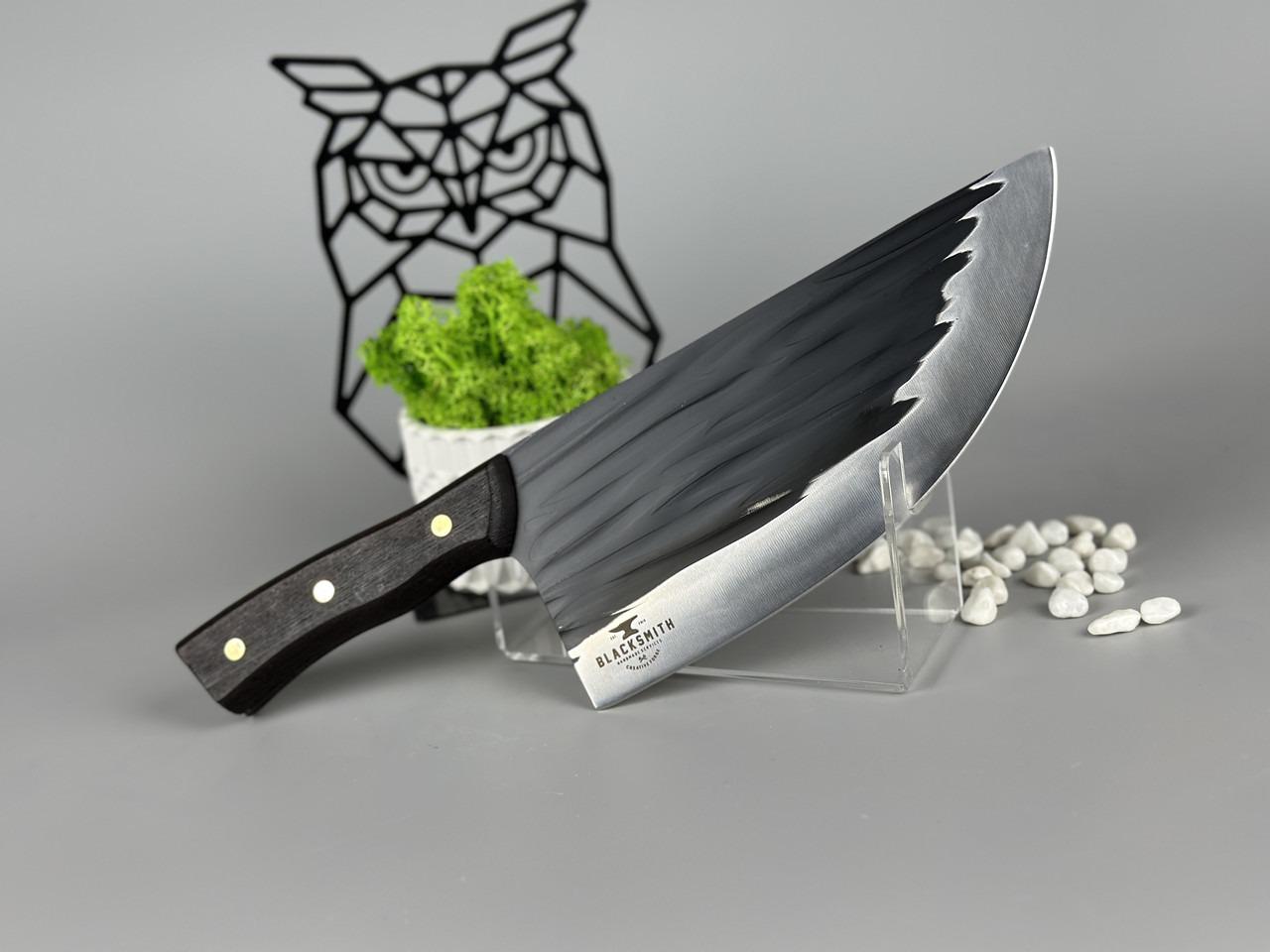 Нож-топор кухонный Blacksmith универсальный для нарезки (2186) - фото 6