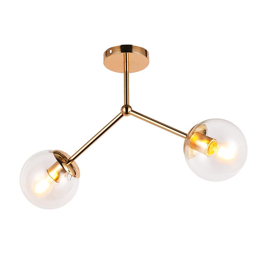 Люстра 7529811-2 GD/CL Золотий/Прозорий - фото 2 Люстра 7529811-2 GD/CL Золотий/Прозорий - фото 2