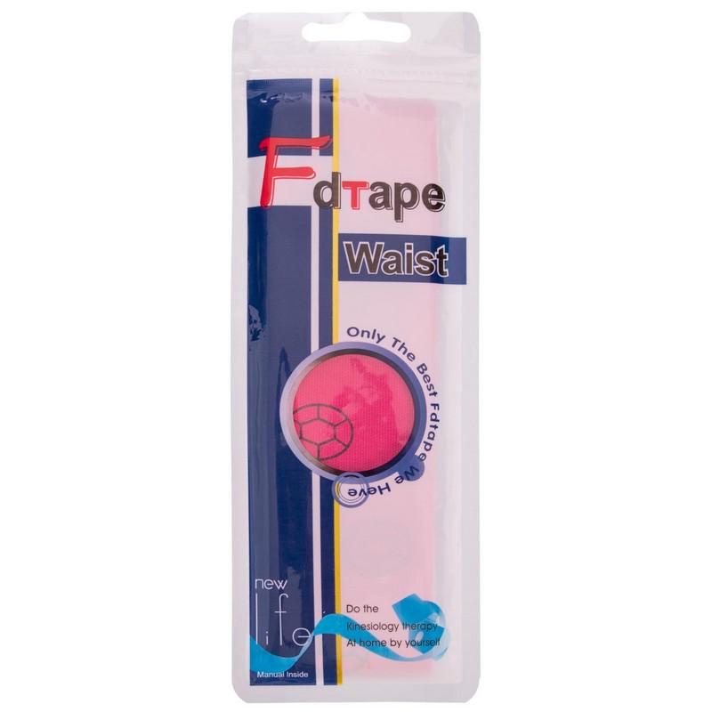 Кінезіо тейп Kinesio tape нарізаний SP-Sport WAIST довжина 30 см/20 см (218383) - фото 2