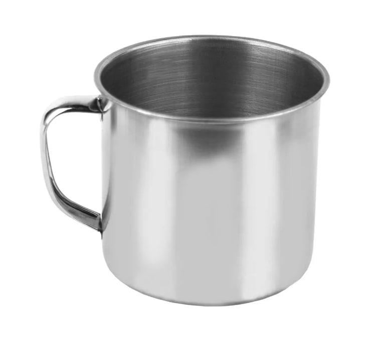 Кружка із нержавіючої сталі 600 мл Ø 10 см (8405) Кружка із нержавіючої сталі 600 мл Ø 10 см (8405)