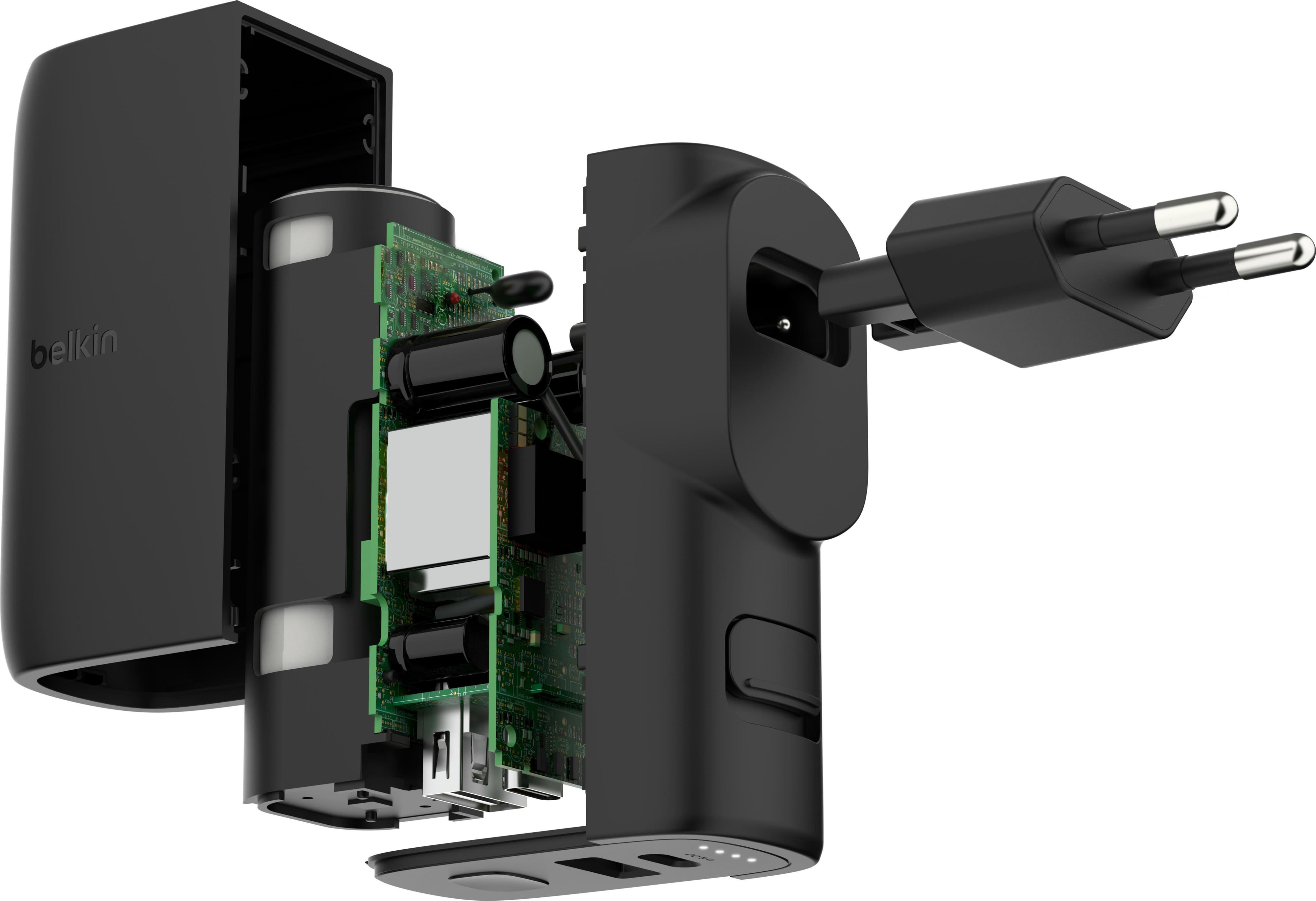 Зарядное устройство Belkin 25 Вт USB-С PD/PowerBank 5000 мАч Черный (BPZ003BT1MBK-B6) - фото 4 Зарядное устройство Belkin 25 Вт USB-С PD/PowerBank 5000 мАч Черный (BPZ003BT1MBK-B6) - фото 4