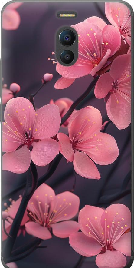 Чехол на Meizu M6 Note Пурпурная сакура (6075t-1108-42517)